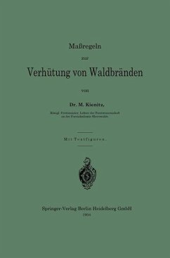 Cover Maßregeln zur Verhütung von Waldbränden (eBook, PDF)
