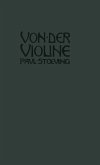 Von der Violine (eBook, PDF)