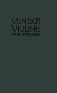 Von der Violine (eBook, PDF) - Stoeving, Paul