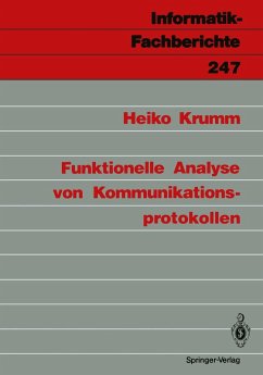 Funktionelle Analyse von Kommunikationsprotokollen (eBook, PDF) - Krumm, Heiko