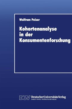 Cover Kohortenanalyse in der Konsumentenforschung (eBook, PDF)