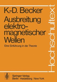 Ausbreitung elektromagnetischer Wellen (eBook, PDF) - Becker, K. -D.