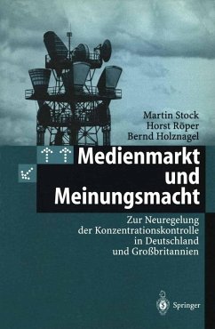 Cover Medienmarkt und Meinungsmacht (eBook, PDF)