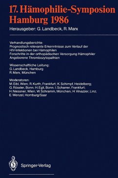 Cover 17. Hämophilie-Symposion (eBook, PDF)