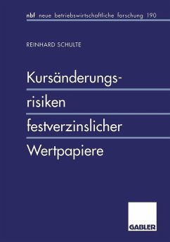 Cover Kursänderungsrisiken festverzinslicher Wertpapiere (eBook, PDF)