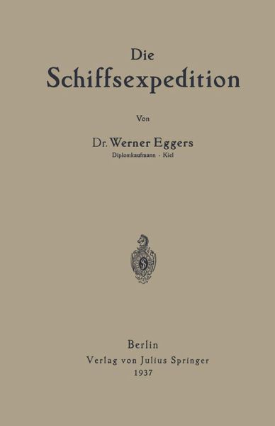 Die Schiffsexpedition (eBook, PDF)