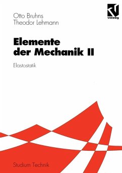 Elemente der Mechanik II (eBook, PDF) - Bruhns, Otto T.; Lehmann, Theodor