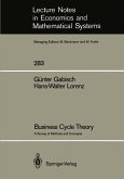Business Cycle Theory (eBook, PDF)