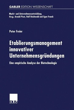 Etablierungsmanagement innovativer Unternehmensgründungen (eBook, PDF) Cover Etablierungsmanagement innovativer Unternehmensgründungen (eBook, PDF)