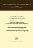 Untersuchungen über das Brandverhalten von ungeschützten Spanplatten in Abhängigkeit vom Plattentyp und Folgerungen für eine optimale Anwendung von Feuerschutzmitteln (eBook, PDF)