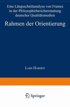 Rahmen der Orientierung (eBook, PDF) - Harden, Lars