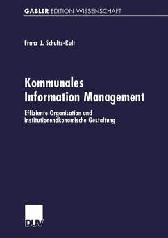 Kommunales Information Management (eBook, PDF) - Schultz-Kult, Franz-Josef