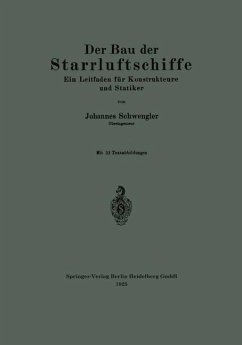 Der Bau der Starrluftschiffe (eBook, PDF) - Schwengler, Johannes