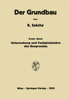 Untersuchung und Festigkeitslehre des Baugrundes (eBook, PDF) - Széchy, K.