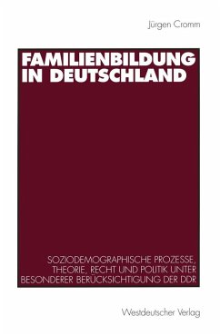 Familienbildung in Deutschland (eBook, PDF) - Cromm, Jürgen