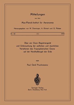 Cover Über ein Ozon - Registriergerät und Untersuchung der Zeitlichen und Räumlichen Variationen des Troposphärischen Ozons auf der Nordhalbkugel der Erde (eBook, PDF)