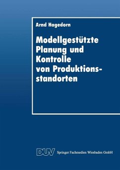 Cover Modellgestützte Planung und Kontrolle von Produktionsstandorten (eBook, PDF)