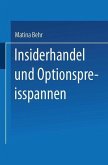 Insiderhandel und Optionspreisspannen (eBook, PDF)