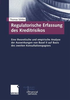 Regulatorische Erfassung des Kreditrisikos (eBook, PDF) - Söhlke, Thomas