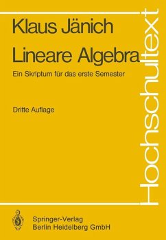 Lineare Algebra (eBook, PDF) - Jänich, Klaus