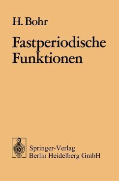 Fastperiodische Funktionen (eBook, PDF) - Bohr, H.