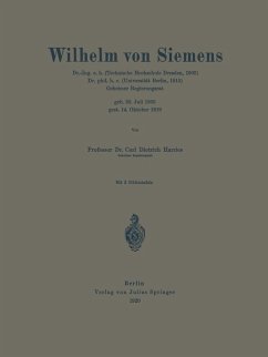 Wilhelm von Siemens (eBook, PDF) - Harries, Carl Dietrich