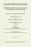 Versuche über Extradurale Anästhesie beim Pferde (eBook, PDF)