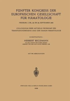 Cover Fünfter Kongress der Europäischen Gesellschaft für Hämatologie, Freiburg i. Br., 20. bis 24. September 1955 / Cinquième Congrès de la Société Européenne d'Hématologie, Freiburg i. Br., Allemagne, 20-24 Septembre 1955 (eBook, PDF)