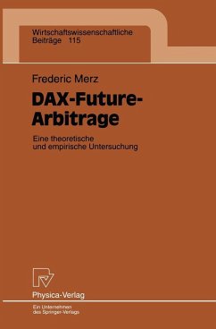DAX-Future-Arbitrage (eBook, PDF) - Merz, Frederic