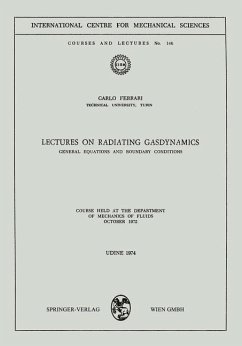 Cover Lectures on Radiating Gasdynamics (eBook, PDF)