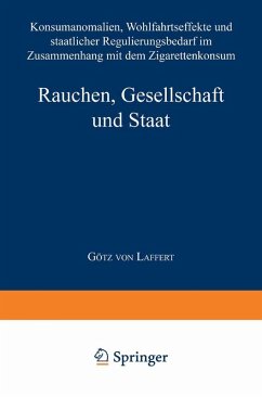 Cover Rauchen, Gesellschaft und Staat (eBook, PDF)