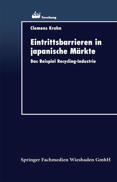 Eintrittsbarrieren in japanische Märkte (eBook, PDF) Eintrittsbarrieren in japanische Märkte (eBook, PDF)