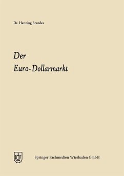 Der Euro-Dollarmarkt (eBook, PDF) - Brandes, Henning Joachim