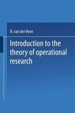 Introduction to the Theory of Operational Research (eBook, PDF)