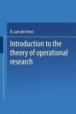 Introduction to the Theory of Operational Research (eBook, PDF) - Veen, B.
