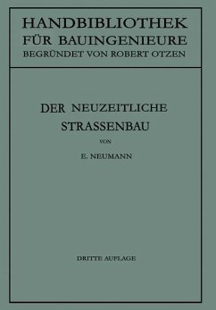 Der neuzeitliche Straßenbau (eBook, PDF) - Neumann, Erwin