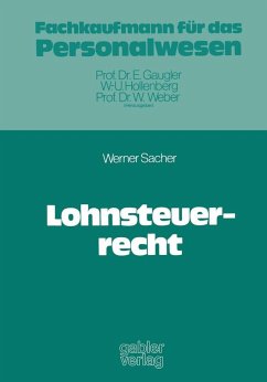 Lohnsteuerrecht (eBook, PDF) - Sacher, Werner