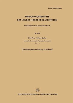 Drehstromglimmentladung in Stickstoff (eBook, PDF) - Gerke, Wilhelm