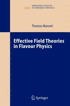 Effective Field Theories in Flavour Physics (eBook, PDF) - Mannel, Thomas