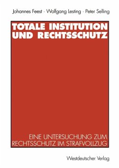 Cover Totale Institution und Rechtsschutz (eBook, PDF)
