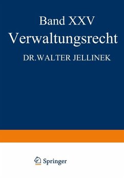 Verwaltungsrecht (eBook, PDF) - Jellinek, Walter