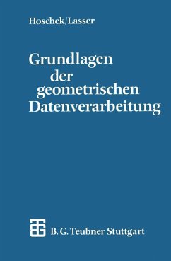Grundlagen der geometrischen Datenverarbeitung (eBook, PDF) - Hoschek, Josef; Lasser, Dieter