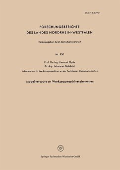 Cover Modellversuche an Werkzeugmaschinenelementen (eBook, PDF)