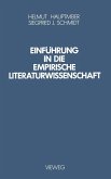 Einführung in die Empirische Literaturwissenschaft (eBook, PDF)