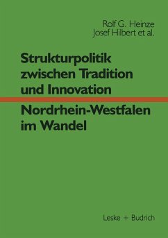 Cover Strukturpolitik zwischen Tradition und Innovation - NRW im Wandel (eBook, PDF)