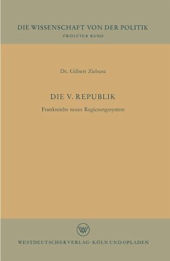 Die V. Republik (eBook, PDF) - Ziebura, Gilbert