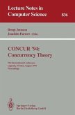 CONCUR '94: Concurrency Theory (eBook, PDF)