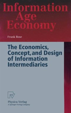 Cover The Economics, Concept, and Design of Information Intermediaries (eBook, PDF)