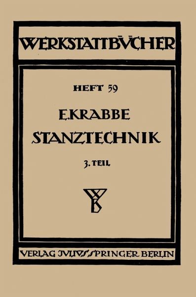 Stanztechnik (eBook, PDF) Stanztechnik (eBook, PDF)