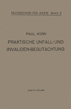 Cover Praktische Unfall- und Invalidenbegutachtung (eBook, PDF)
